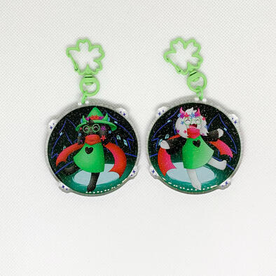 Ralsei Double Sided Keychain