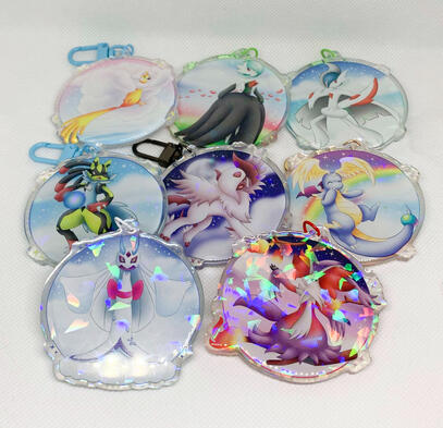 Mega Evolution Pokemon Back Side