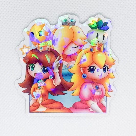 Peach, Daisy, Rosalina