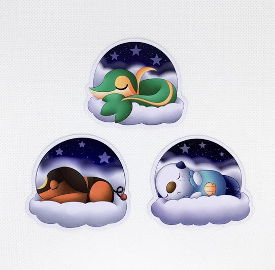 Snivy, Tepig, Oshawott Snivy, Tepig, Oshawott