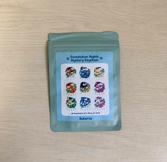 Eeveelution Mystery Keychain